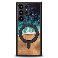 mini: Etui Bewood Unique do Samsung Galaxy S23 Ultra - Dream Island z MagSafe (12)