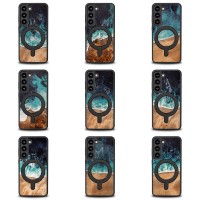 mini: Etui Bewood Unique do Samsung Galaxy S23 - Dream Island z MagSafe (3)