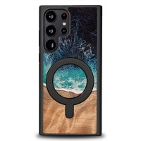 mini: Etui Bewood Unique do Samsung Galaxy S22 Ultra - Dream Island z MagSafe (8)