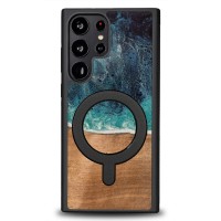 mini: Etui Bewood Unique do Samsung Galaxy S22 Ultra - Dream Island z MagSafe (9)