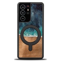 mini: Etui Bewood Unique do Samsung Galaxy S21 Ultra - Dream Island z MagSafe (9)