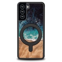 mini: Etui Bewood Unique do Samsung Galaxy S21 Plus - Dream Island z MagSafe (8)