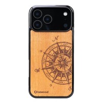 mini: Drewniane Etui Bewood do iPhone 17 Pro Max TRAVELER MERBAU (1)