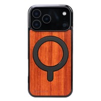 mini: Drewniane Etui Bewood do iPhone 17 Pro Max PADOUK z MagSafe (1)