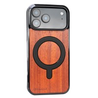 mini: Drewniane Etui Bewood do iPhone 17 Pro Max PADOUK z MagSafe (2)