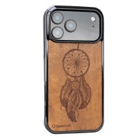 mini: Drewniane Etui Bewood do iPhone 17 Pro Max ŁAPACZ SNÓW IMBUIA (2)