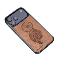 mini: Drewniane Etui Bewood do iPhone 17 Pro Max ŁAPACZ SNÓW IMBUIA (3)