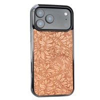 mini: Drewniane Etui Bewood do iPhone 17 Pro Max LIŚCIE JABŁOŃ (2)