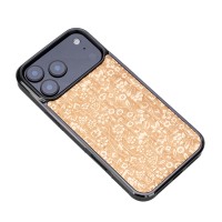 mini: Drewniane Etui Bewood do iPhone 17 Pro Max KWIATY POLNE ANIEGRE (3)