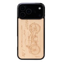 mini: Drewniane Etui Bewood do iPhone 17 Pro Max HARLEY PATENT ANIEGRE (1)