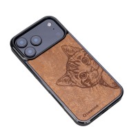 mini: Drewniane Etui Bewood do iPhone 17 Pro Max CAT LOVER IMBUIA (3)