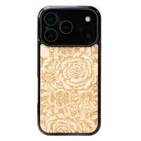 mini: Drewniane Etui Bewood do iPhone 17 Pro RÓŻE ANIEGRE (1)
