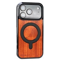 mini: Drewniane Etui Bewood do iPhone 17 Pro PADOUK z MagSafe (2)