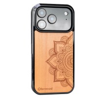 mini: Drewniane Etui Bewood do iPhone 17 Pro MANDALA JABŁOŃ (2)