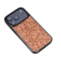 mini: Drewniane Etui Bewood do iPhone 17 Pro LIŚCIE JABŁOŃ (3)