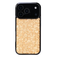 mini: Drewniane Etui Bewood do iPhone 17 Pro KWIATY POLNE ANIEGRE (1)