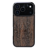 mini: Drewniane Etui Bewood do iPhone 17 Pro KALENDARZ AZTECKI ZIRICOTE (1)