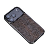 mini: Drewniane Etui Bewood do iPhone 17 Pro KALENDARZ AZTECKI ZIRICOTE (3)