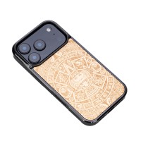 mini: Drewniane Etui Bewood do iPhone 17 Pro KALENDARZ AZTECKI ANIEGRE (3)