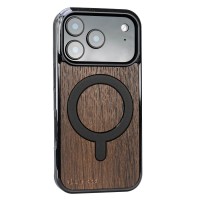 mini: Drewniane Etui Bewood do iPhone 17 Pro DĄB WĘDZONY z MagSafe (2)
