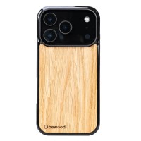 mini: Drewniane Etui Bewood do iPhone 17 Pro DĄB (1)