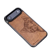 mini: Drewniane Etui Bewood do iPhone Air CAT LOVER IMBUIA (3)