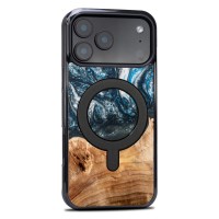 mini: Bewood Resin Case for Apple iPhone 17 Pro Max - Planets - Earth with MagSafe (2)