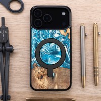 mini: Bewood Resin Case for Apple iPhone 17 Pro Max - Planets - Uranus with MagSafe (4)