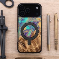 mini: Etui Bewood Unique do iPhone 17 Pro Max - Planets - Merkury z MagSafe (4)