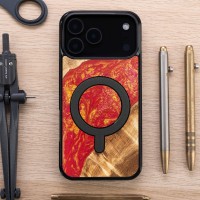 mini: Etui Bewood Unique do iPhone 17 Pro Max - Neons - Paris z MagSafe (4)