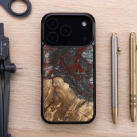 mini: Etui Bewood Unique do iPhone 17 Pro - Planets - Pluton (3)