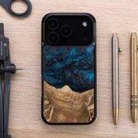 mini: Etui Bewood Unique do iPhone 17 Pro - Planets - Neptun (3)