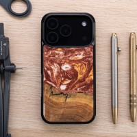 mini: Etui Bewood Unique do iPhone 17 Pro - Planets - Mars (3)