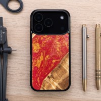 mini: Etui Bewood Unique do iPhone 17 Pro - Neons - Paris (3)