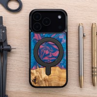 mini: Bewood Resin Case for Apple iPhone 17 Pro - Neons - Vegas with MagSafe (4)