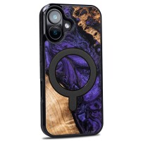mini: Etui Bewood Unique do iPhone 17 - Violet z MagSafe (2)