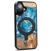mini: Etui Bewood Unique do iPhone 17 - Planets - Uran z MagSafe (2)