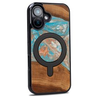 mini: Etui Bewood Unique do iPhone 17 - Planets - Saturn z MagSafe (2)
