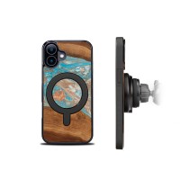 mini: Etui Bewood Unique do iPhone 17 - Planets - Saturn z MagSafe (3)