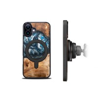 mini: Etui Bewood Unique do iPhone 17 - Planets - Ziemia z MagSafe (3)
