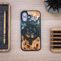 mini: Etui Bewood Unique do iPhone 17 - Planets - Ziemia z MagSafe (4)