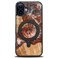 mini: Etui Bewood Unique do iPhone 17 - Planets - Wenus z MagSafe (1)