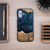 mini: Etui Bewood Unique do iPhone 17 - Planets - Neptun (3)
