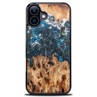 mini: Etui Bewood Unique do iPhone 17 - Planets - Ziemia (1)