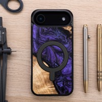 mini: Etui Bewood Unique do iPhone Air - Violet z MagSafe (4)