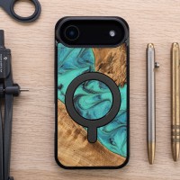 mini: Etui Bewood Unique do iPhone Air - Turquoise z MagSafe (4)