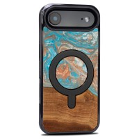 mini: Etui Bewood Unique do iPhone Air - Planets - Saturn z MagSafe (2)