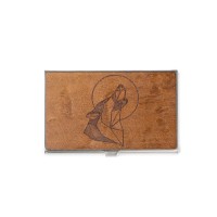mini: Drewniany Wizytownik Bewood Inox Wilk Imbuia (2)