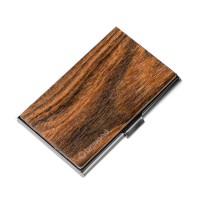 mini: Drewniany Wizytownik Bewood Black Bocote (1)