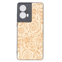 mini: Drewniane Etui Bewood do Motorola G85 5G RÓŻE ANIEGRE (1)